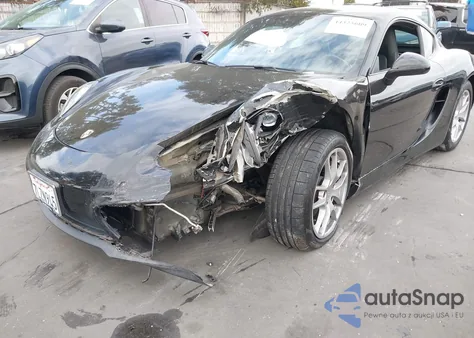 2015 Porsche Cayman from USA, damaged, VIN WP0AA2A85FK164715